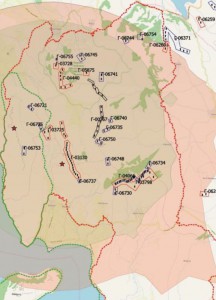 Χάρτης με σχεδιαζόμενους ΑΣΠΗΕ στα Ακαρνανικά