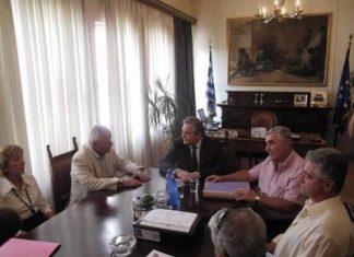 Με τον αντιδήμαρχο ο Αποστολόπουλος