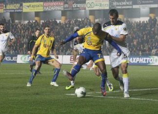 Με Σιόντη ο Παναιτωλικός απέναντι στην ΑΕΚ