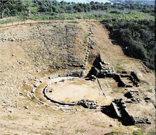 Το ΕΣΠΑ και η «Διαδρομή Φύσης και Πολιτισμού στην Αιτωλοακαρνανία» Aρχαίο θέατρο Στράτου