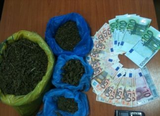 Δύο συλλήψεις στο Μεσολόγγι για κατοχή ναρκωτικών