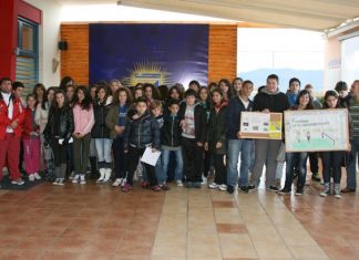 “Διεκδικώ και απαιτώ αθλητικό πολιτισμό στα γήπεδα” : μαθητές του Γυμνασίου Αγ. Κωνσταντίου στον Παναιτωλικό