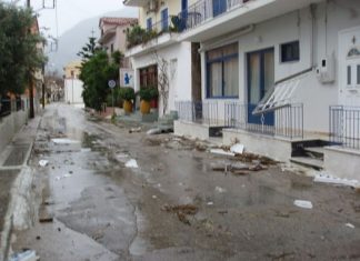 Μύτικας: Ζημιές λόγω των ισχυρών ανέμων