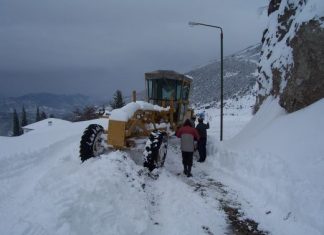 Τα πρώτα χιόνια στα ορεινά της Αιτωλοακαρνανίας
