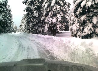 Ορεινή Ναυπακτία: ενάμιση μέτρο το χιόνι ! Εντυπωσιακές φωτογραφίες