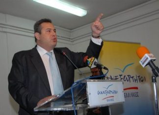 To πρόγραμμα του Καμμένου στην Αιτωλοακαρνανία