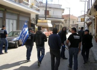 “Επελαύνει” η Χρυσή Αυγή στο Ξηρόμερο – Περιοδεία στην Κατούνα