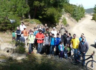 Εθελοντές – ποδηλάτες ομορφαίνουν το δάσος του Αγίου Χριστοφόρου στο Αγρίνιο
