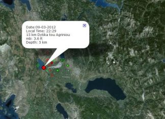 Συνεχίζονται οι μικροσεισμοί στο Αγρίνιο – Νέος σεισμός 3,6R