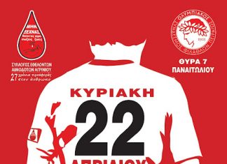 Εθελοντική αιμοδοσία στο Παναιτώλιο