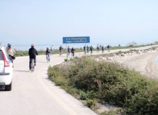 Ο Φορέας Διαχείρισης “ποδηλατεί” στο Εθνικό Πάρκο Υγροτόπων Αμβρακικού