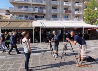 Τηλεοπτικό συνεργείο από την Αυστρία στο Μεσολόγγι