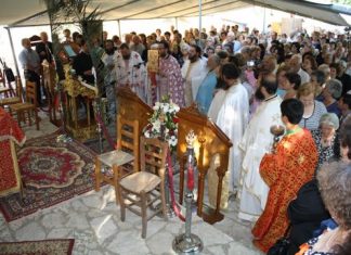 Με λαμπρότητα γιορτάστηκε ο Άγιος Βάρβαρος στην Τρύφου