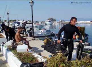 Καθάρισαν το λιμάνι της Παλαίρου