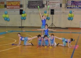 Εντυπωσίασε το τμήμα Ρυθμικής Γυμναστικής της ΓΕΑ