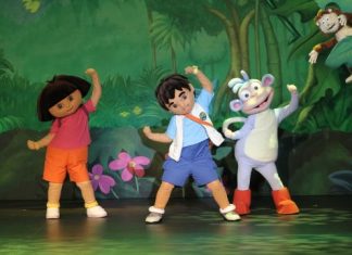 Η θεατρική παράσταση «Ντόρα η μικρή εξερευνήτρια» στο Κηποθέατρο