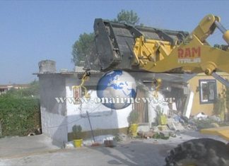 Καθαρίζεται το Αιτωλικό από τα αυθαίρετα κτίσματα των Ρομά