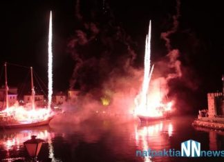Φωτορεπορτάζ από την Αναπαράσταση της Ναυμαχίας της Ναυπάκτου