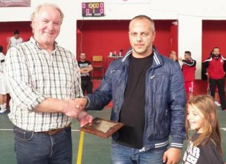 Ο Α.Γ.Ο. “ΛΙΑΚΑΤΑΣ” Αιτωλικού τίμησε τον Τάκη Τσιρώνη