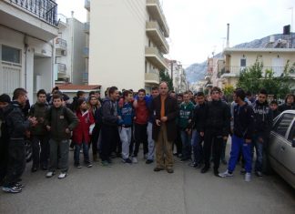 Διαμαρτυρία για τις σοβαρές κτιριακές ελλείψεις του Γυμνασίου Αστακού