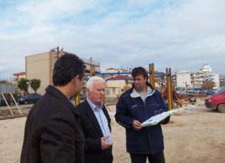 Μια νέα σύγχρονη παιδική χαρά στο χώρο των παλιών σφαγείων