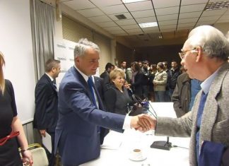 Η πόλη σύμβολο της ελευθερίας υποδέχθηκε τον ακτιβιστή της δεξιάς με τα τσεκούρια