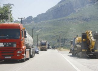 Αντίρριο – Ιωάννινα : Τα προβλήματα που κατέγραψαν οι οδηγοί φορτηγών
