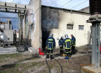 Ισχυρή έκρηξη σε υποσταθμό της ΔΕΗ στη Ραϊνα Αγρινίου (υποψία για διαρροή κλοφέν)