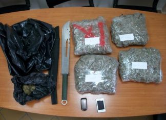 Συνελήφθη 23χρονος στο Αγρίνιο με τέσσερα κιλά κάνναβης