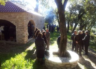 Λαμπρός εορτασμός των Αγίων Θεοδώρων στην Καψοράχη Μακρυνείας