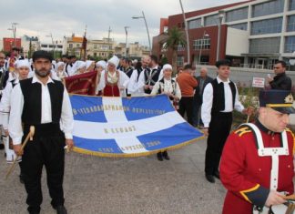 Μεγάλη συμμετοχή στην 187η εκδήλωση της Επετείου της Εξόδου του Μεσολογγίου στην Αθήνα