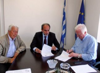 Υπεγράφη η σύμβαση για την αποχέτευση Καινούργιου & Παναιτωλίου