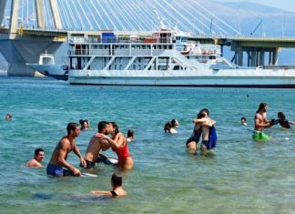 Κολυμβητικός διάπλους από το Αντίρριο στο Ρίο