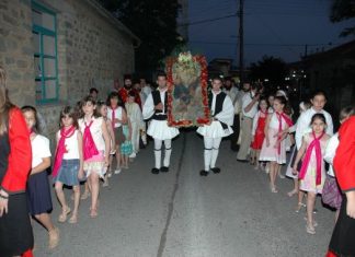 Θρησκευτικές εκδηλώσεις στο Παναιτώλιο