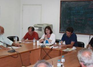 Προσυνεδριακή συνέλευση του ΣΥΡΙΖΑ στο Θέρμο