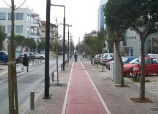 Ποδηλατόδρομος – πεζόδρομος στον Αϊ Γιάννη Ρηγανά