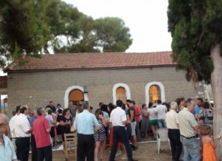 Στο εξωκκλήσι του Προφήτη Ηλία Ν.Αβώρανης Αγρινίου
