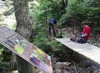 Καθαρισμός στα ποδηλατικά μονοπάτια της ορεινής Ναυπακτίας