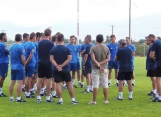 Φωτορεπορτάζ από την ανεπίσημη “πρώτη” του Παναιτωλικού