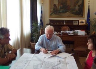 Υπεγράφη η σύμβαση για τη διαμόρφωση στο χώρο του παλιού μύλου Αγρινίου