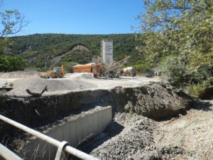 από τη φάση κατασκευής του έργου