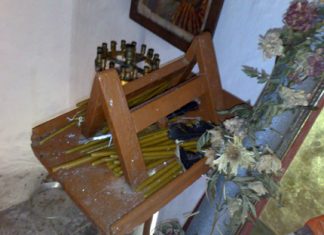 Βεβήλωσαν τον Ι.Ν Αγίου Νικολάου στον Αμάδαρο Βόνιτσας