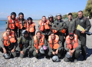 Η ΕΟΕΔ εκπαιδεύτηκε σε Σχολείο Θαλάσσιας Επιβίωσης