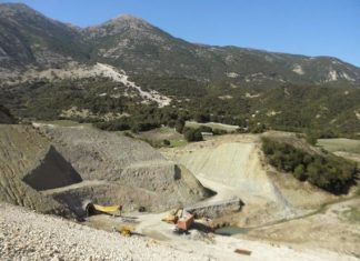 Με ικανοποιητικούς ρυθμούς προχωρά το έργο του Φράγματος Αχυρών