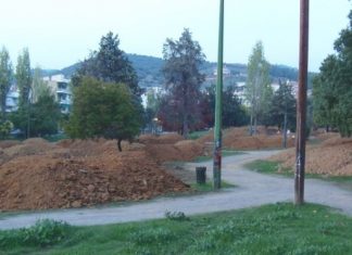 Συνεχίζονται τα έργα στο πάρκο