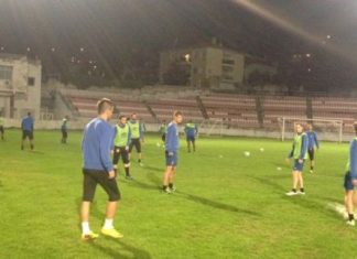 Προπόνηση στην Ξάνθη