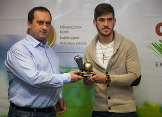 Η βράβευση του Παπουτσογιαννόπουλου – “Στόχοι μου οι στόχοι της ομάδας”