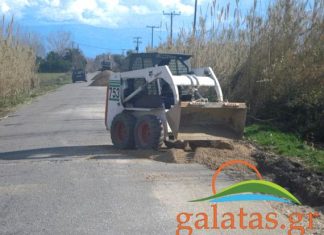 Ξεκίνησαν και πάλι οι εργασίες στο δρόμο Κρυονερίου