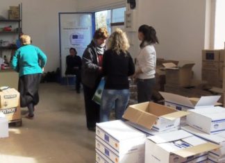 Μοιράστηκαν τρόφιμα σε 200 οικογένειες από το Κοινωνικό Παντοπωλείο Μεσολογγίου