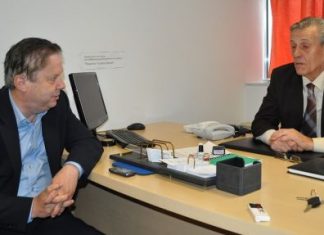 Επίσκεψη στο Νοσοκομείο Αγρινίου ο Βασίλης Αντωνόπουλος